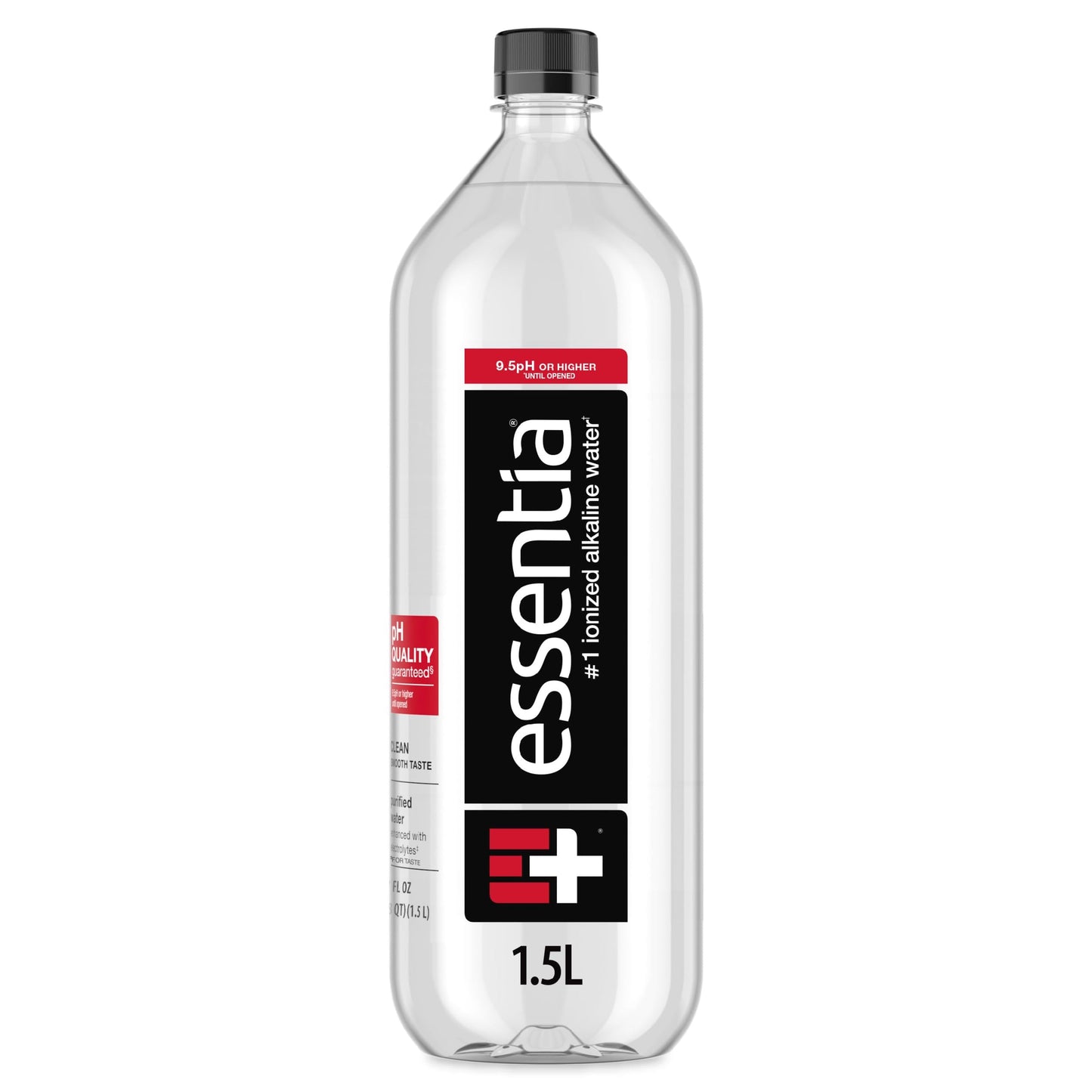 Essentia Water LLC, Ionized Alkaline Bottled Water; 99.9% Pure, Infused with Electrolytes, 9.5 pH or Higher a Clean, Smooth Taste, 20 Fl Oz (Pack of 24)