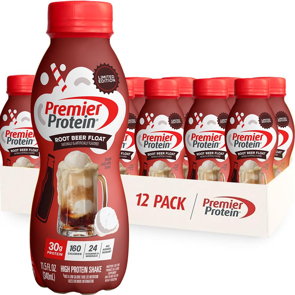Premier Protein Shake, Peaches & Cream, 30g High Protein, 12 Pack