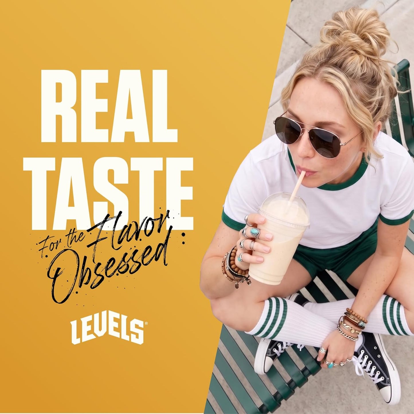 Levels Whey Protein Powder, No Artificial Ingredients, Vanilla Bean, 2LB | 24G of Protein, 5.4G BCAAs, Clean Ingredients, Hormone Free Dairy, No Fillers, No Added Sugar, No Junk